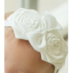 Ivory Annabelle Headband RuffleButts